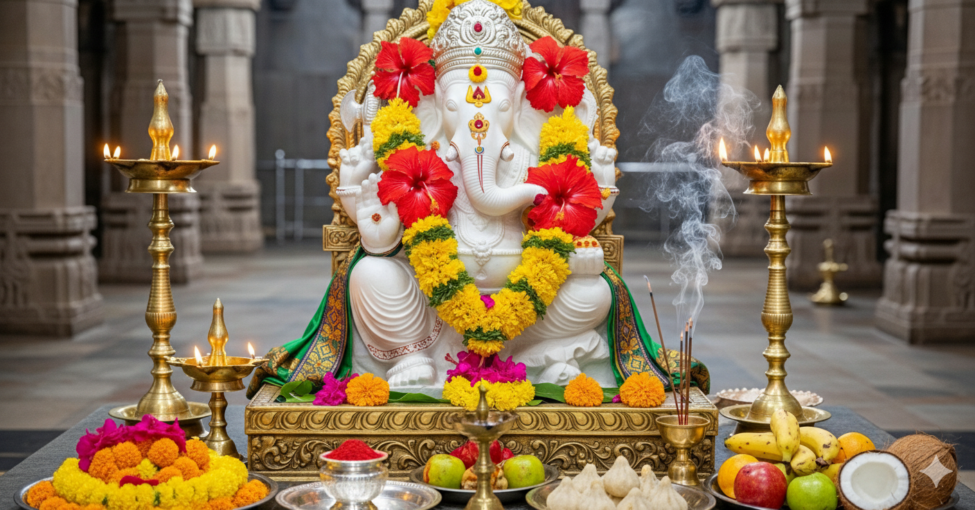 Ganesha Pooja - Remove obstacles and invite prosperity into your life with this sacred ritual
